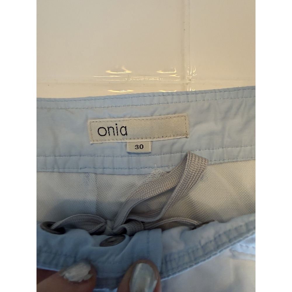 Onia Men's Size 30 Blue Calder Shorts 7.5" - Picture 3 of 3